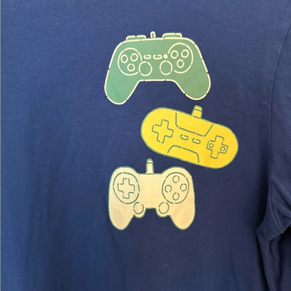 Lands' End Gaming Blue Tee XXL